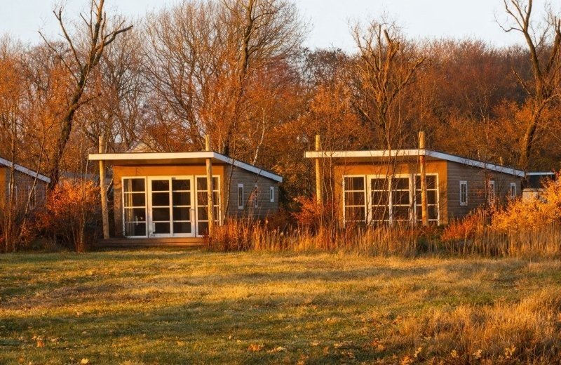 Vakantiehuisje in de herfst noord holland 